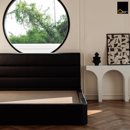 เตียงนอน 3.5 ฟุต RENITA HOME รุ่น Payton สีน้ำตาลเข้ม_3